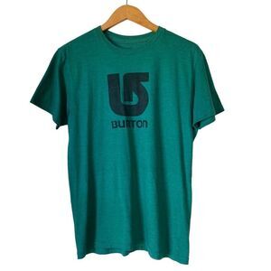 Burton logo unisex Mountain Dew slim fit t-shirt green medium